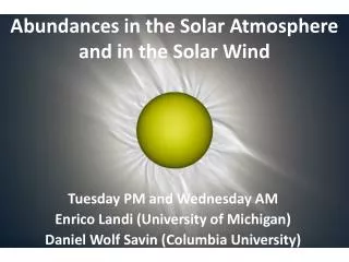 Abundances in the Solar Atmosphere and in the Solar Wind