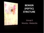 BENIGN (PEPTIC) STRICTURE - slide 1