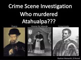 Crime Scene Investigation