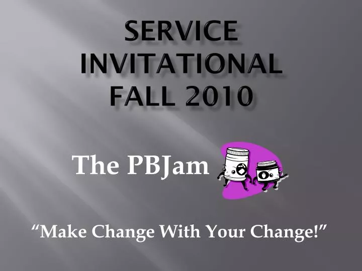 service invitational fall 2010