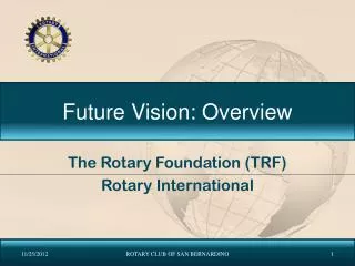 Future Vision: Overview