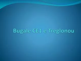 bugale ce1 e treglonou