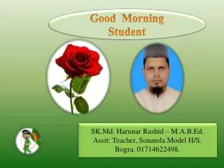 Good Morning Student