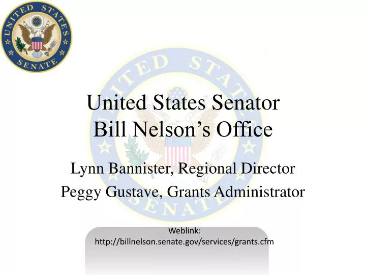 united states senator bill nelson s office