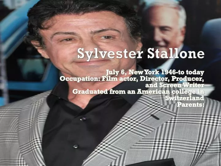 sylvester stallone