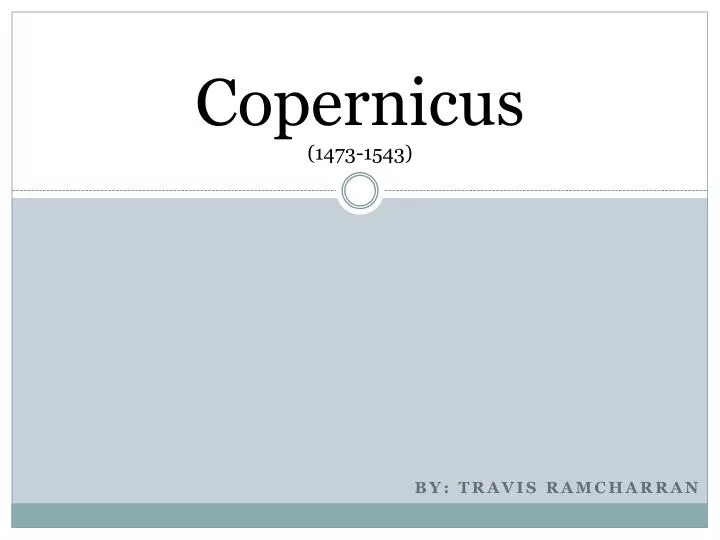 copernicus 1473 1543
