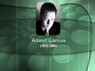 Albert Camus (1913-1960)