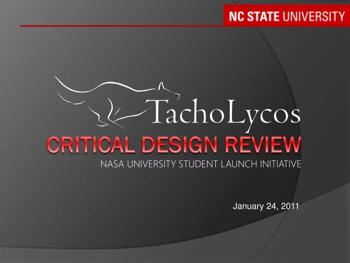 critical design review nasa university student launch initiative
