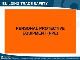 BUILDING TRADE SAFETY