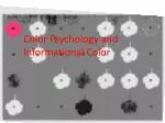 Color Psychology and Informational Color - slide 1