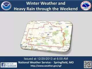 Winter Weather and Heavy Rain through the Weekend
