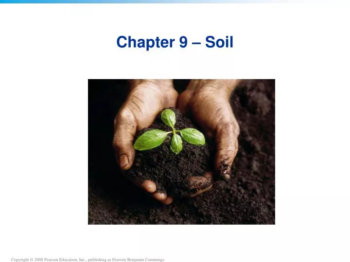 chapter 9 soil