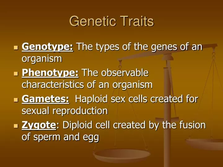 genetic traits