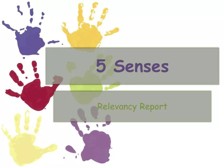 5 senses