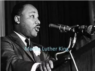 martin luther king
