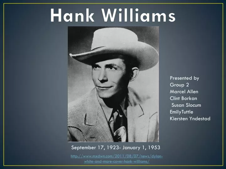 hank williams