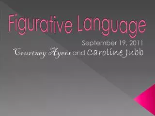 figurative language