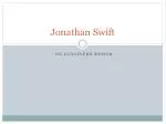 Jonathan Swift - slide 1
