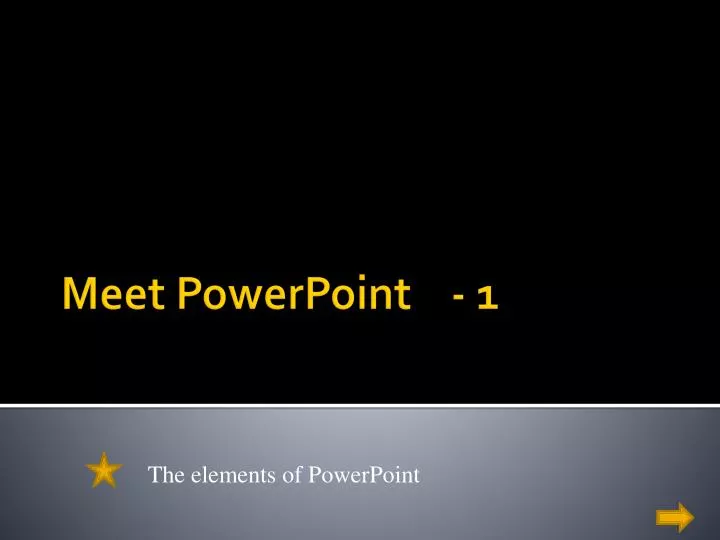 what do you know about powerpoint