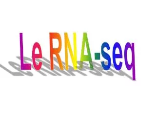 Le RNA-seq
