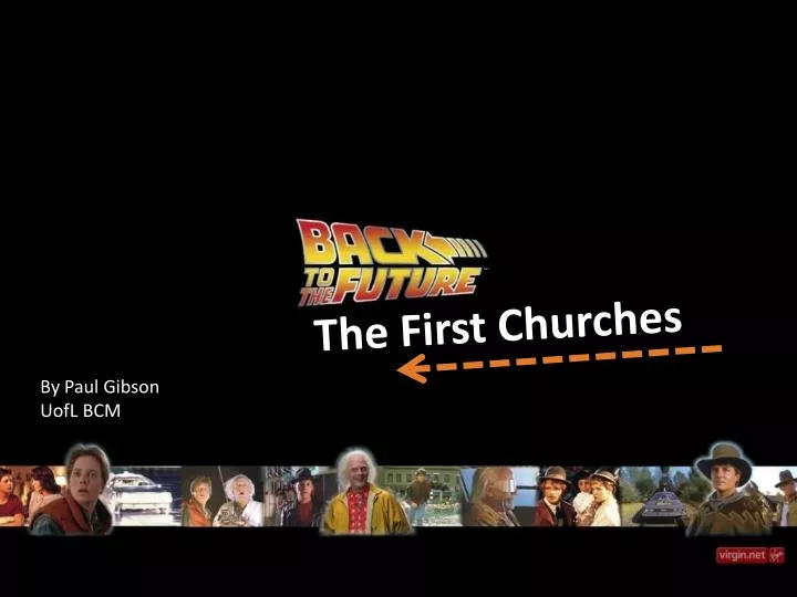 the first churches