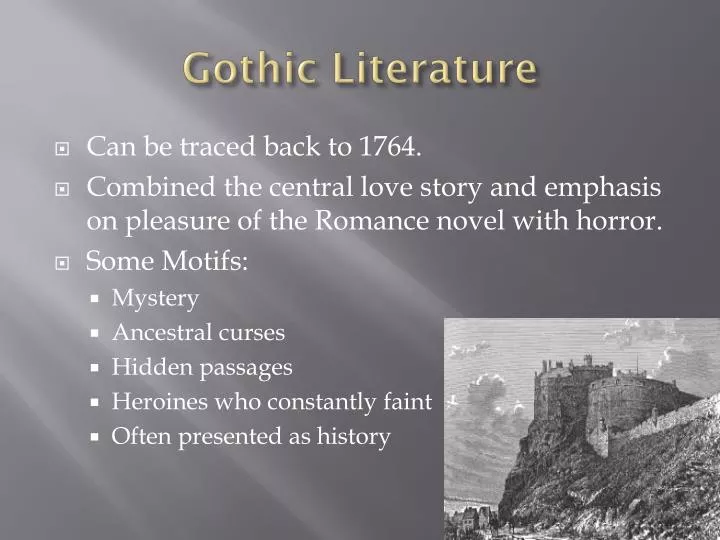 gothic literature