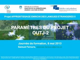projet apprentissage enrichi des langues etrangeres ii