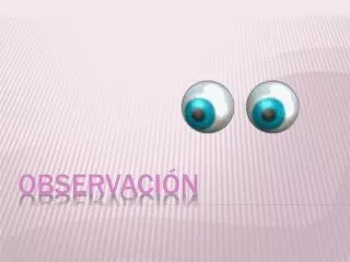 observaci n