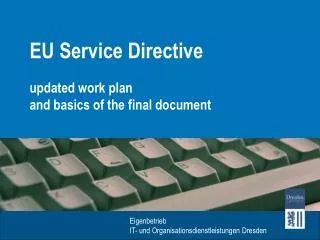 EU Service Directive