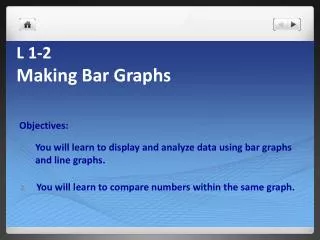 L 1-2 Making Bar Graphs