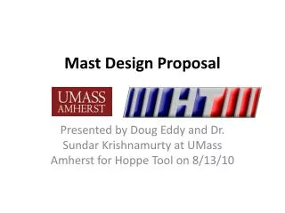 Mast Design Proposal