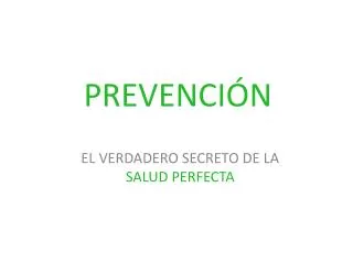 prevenci n
