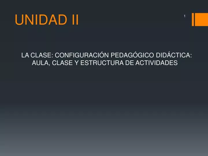 unidad ii