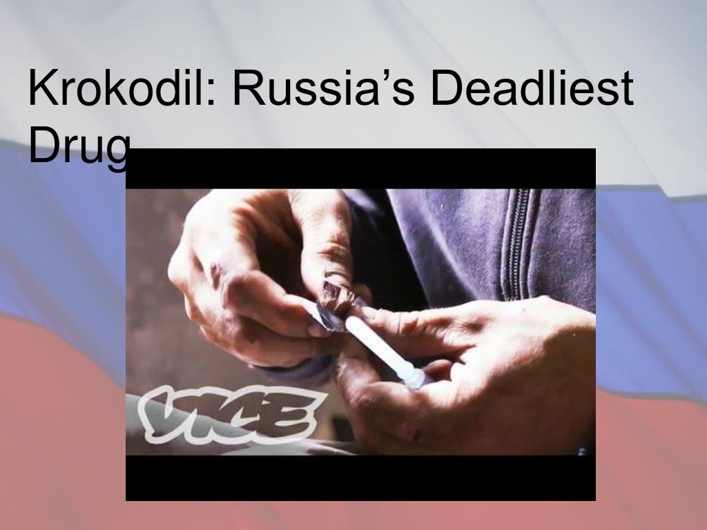 PPT - Krokodil : Russia’s Deadliest Drug PowerPoint Presentation, free ...