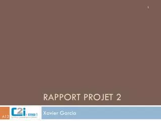 rapport projet 2