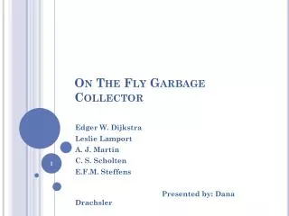 On The Fly Garbage Collector