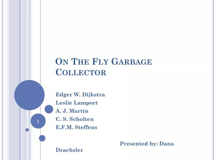 on the fly garbage collector