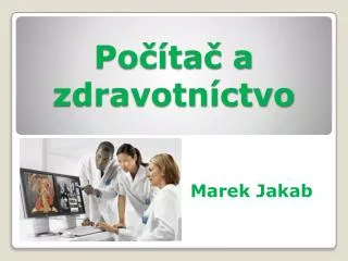 Počítač a zdravotníctvo