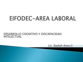 EIFODEC-AREA LABORAL