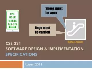CSE 331 Software Design &amp; Implementation specifications