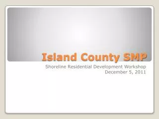 Island County SMP