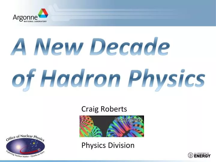 craig roberts physics division