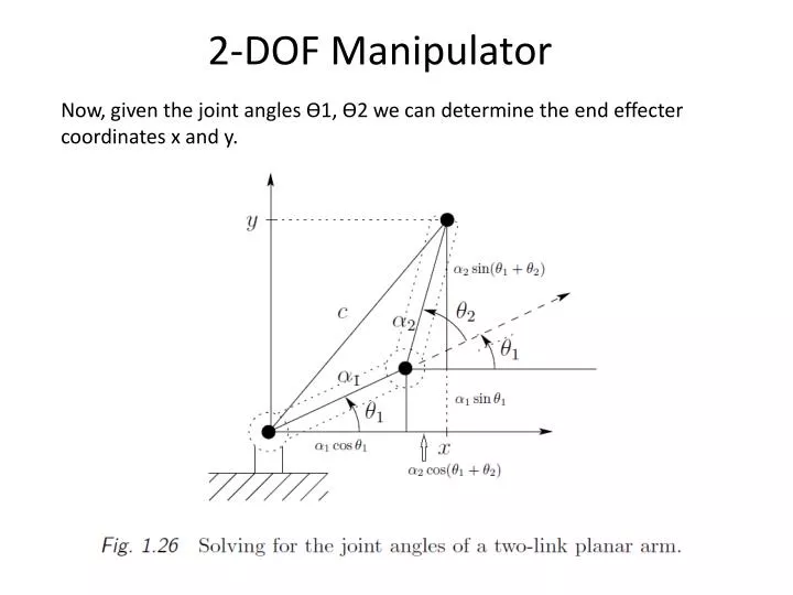 2 dof manipulator