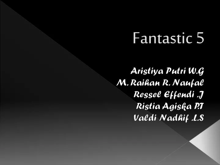 fantastic 5