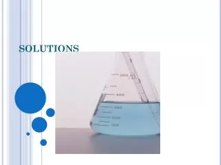 solutions