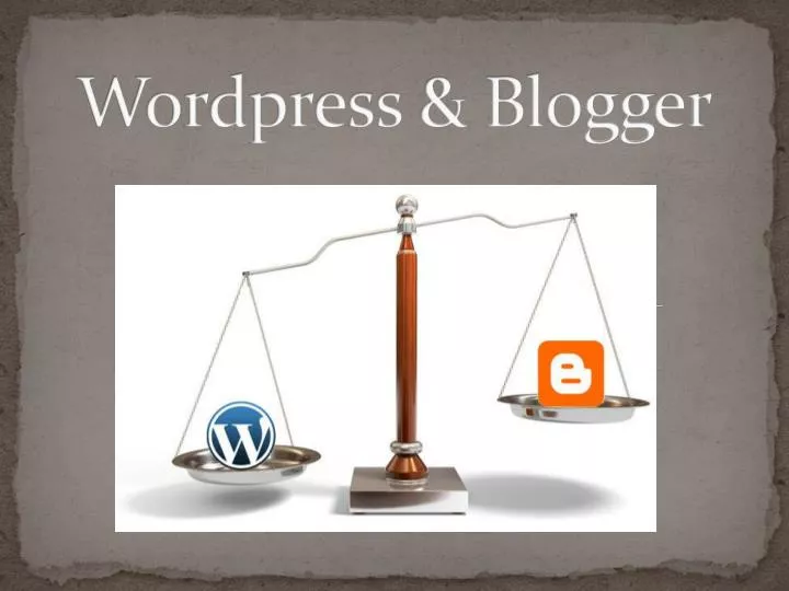wordpress blogger