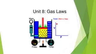 Unit 8: Gas Laws