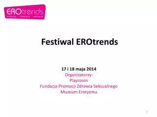Festiwal EROtrends
