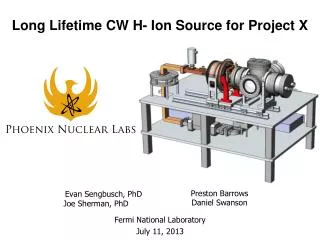Long Lifetime CW H- Ion Source for Project X