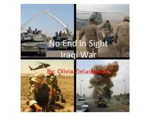 No End in Sight Iraqi War